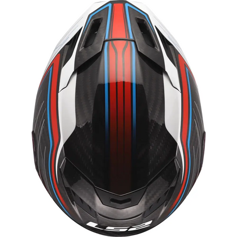 Casco LS2 FF807 Dragon Carbon Subic White/Blue/Red