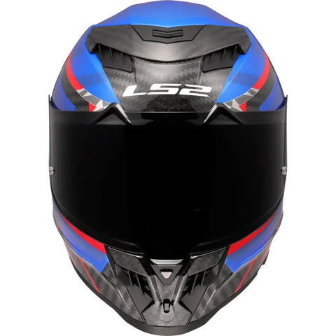 Casco LS2 FF807 Dragon Carbon Trax Carbon/Blue/Red