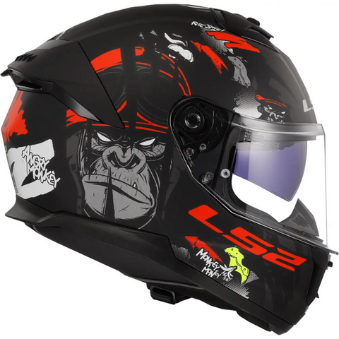Casco LS2 FF808 Stream II Angry Monkey