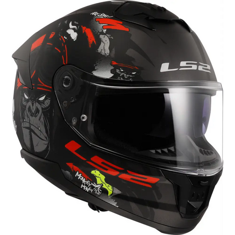 Casco LS2 FF808 Stream II Angry Monkey