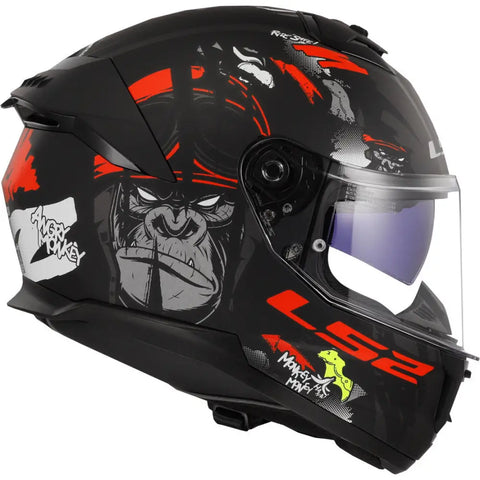 Casco LS2 FF808 Stream II Angry Monkey