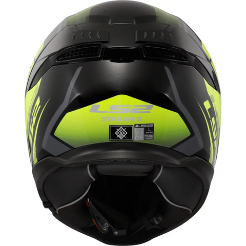 Casco LS2 FF808 Stream II Fury Black/Neon Yellow