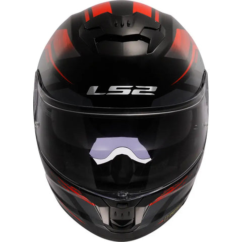 Casco LS2 FF808 Stream II Fury Black/Red