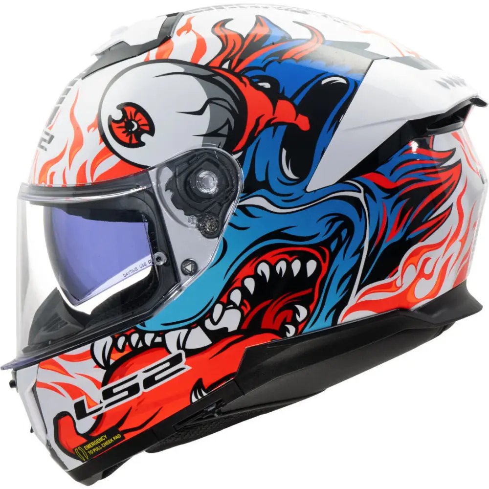 Casco LS2 FF808 Stream II Inferno