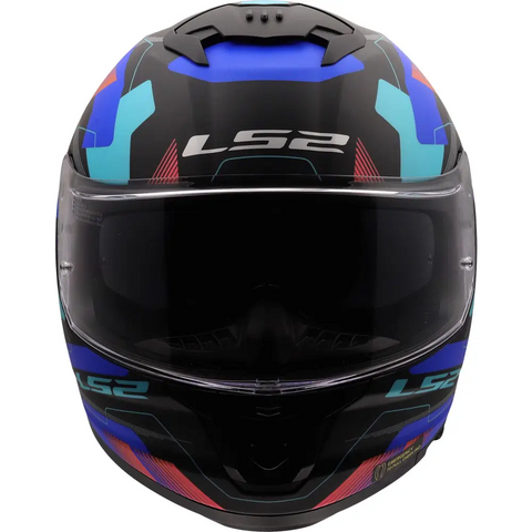 Casco LS2 FF808 Stream II Mika Black/Blue