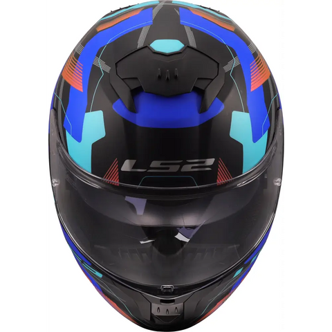 Casco LS2 FF808 Stream II Mika Black/Blue