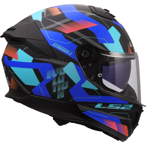 Casco LS2 FF808 Stream II Mika Black/Blue