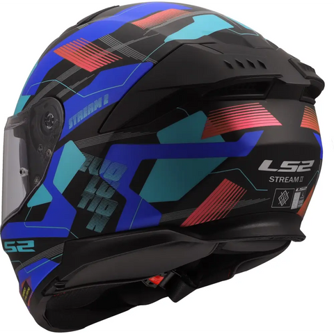 Casco LS2 FF808 Stream II Mika Black/Blue