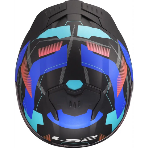 Casco LS2 FF808 Stream II Mika Black/Blue