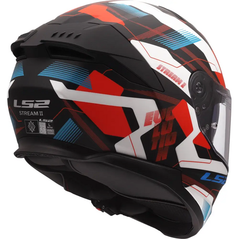 Casco LS2 FF808 Stream II Mika White/Blue/Red