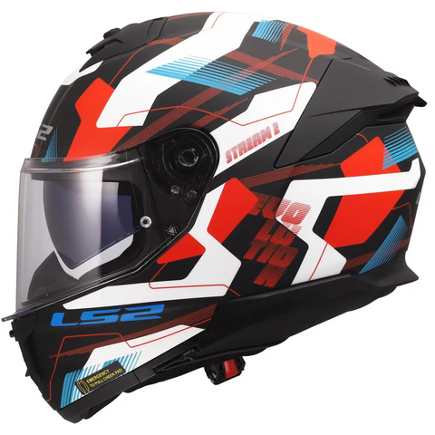 Casco LS2 FF808 Stream II Mika White/Blue/Red