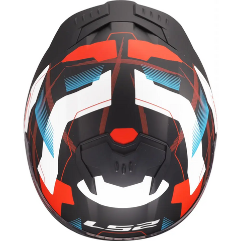 Casco LS2 FF808 Stream II Mika White/Blue/Red