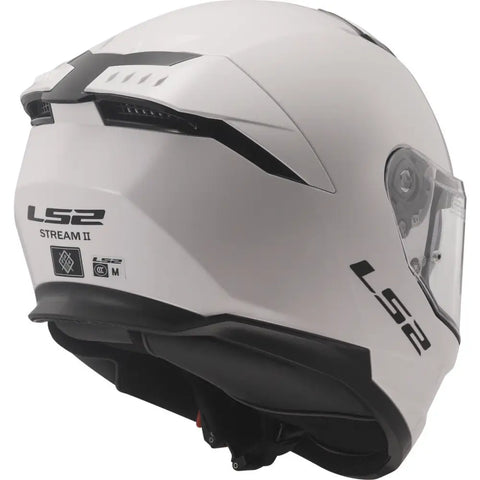 Casco LS2 FF808 Stream II Solid White