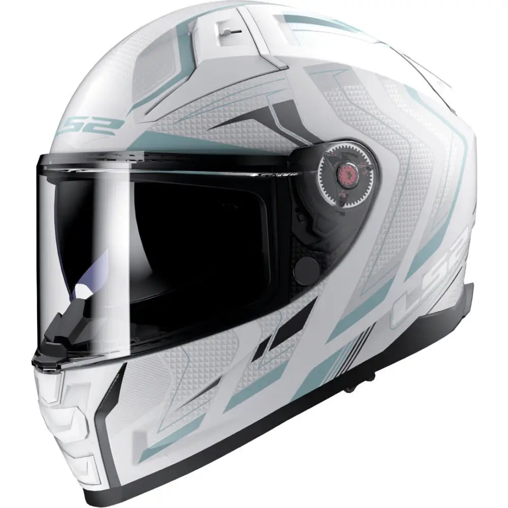 Casco LS2 FF811 Vector II Alizer White/Silver