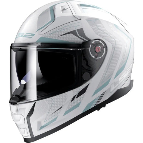 Casco LS2 FF811 Vector II Alizer White/Silver