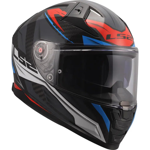 Casco LS2 FF811 Vector II Carbon Savage White/Blue/Red