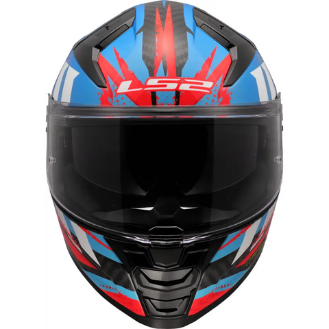 Casco LS2 FF811 Vector II Carbon Tantic Blue/Red/White