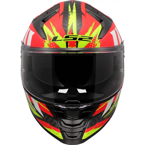 Casco LS2 FF811 Vector II Carbon Tantic Red/Yellow