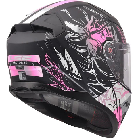 Casco LS2 FF811 Vector II Darflo Black/Pink