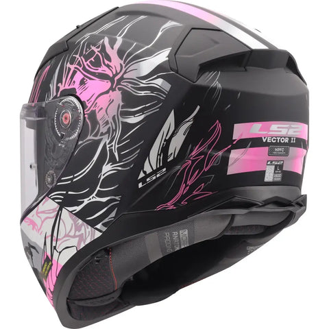 Casco LS2 FF811 Vector II Darflo Black/Pink