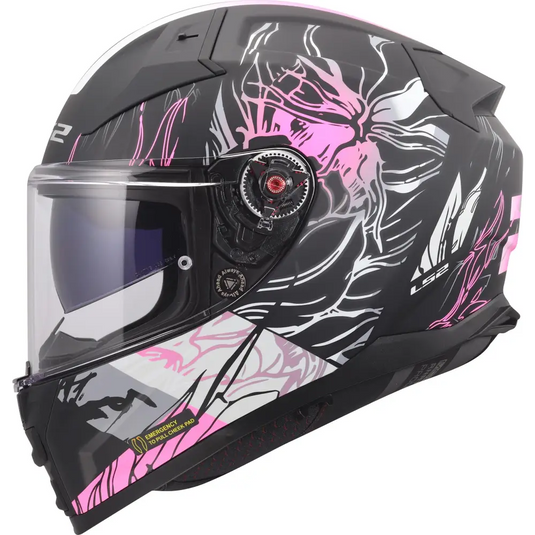 Casco LS2 FF811 Vector II Darflo Matt Black/Pink