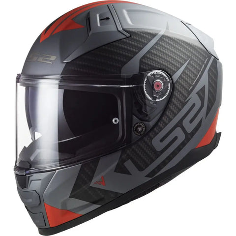 Casco LS2 FF811 Vector II Splitter Gray/Red