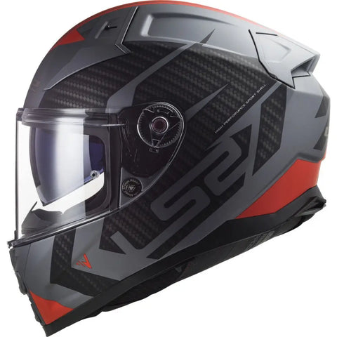 Casco LS2 FF811 Vector II Splitter Gray/Red
