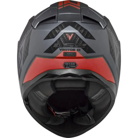 Casco LS2 FF811 Vector II Splitter Gray/Red