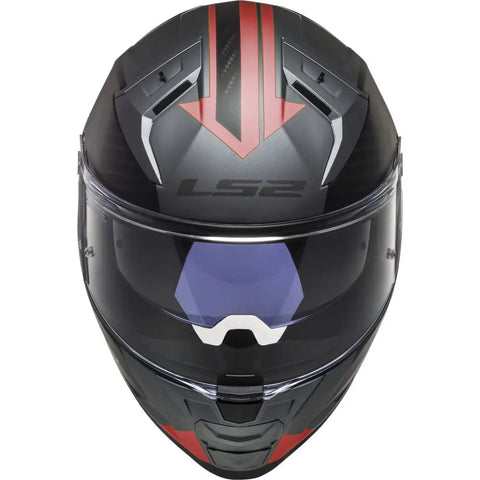 Casco LS2 FF811 Vector II Splitter Gray/Red