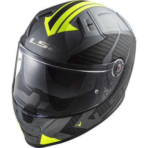 Casco LS2 FF811 Vector II Splitter Matt Titanium/Yellow