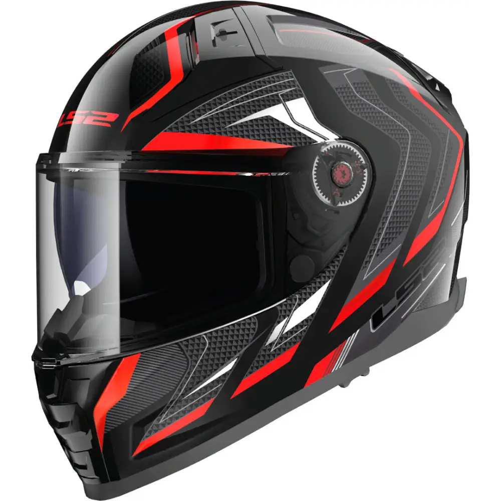 Casco LS2 FF811 Vector ll Alizer Black/Red