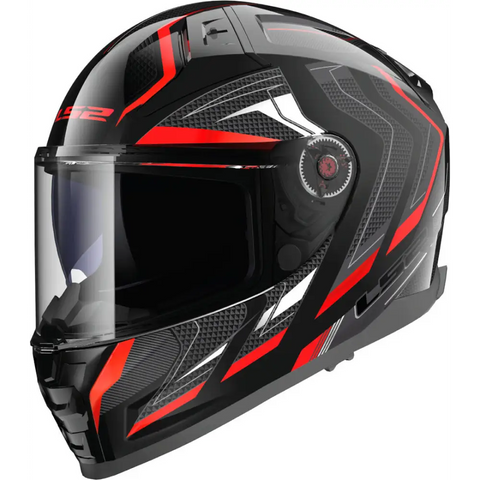 Casco LS2 FF811 Vector ll Alizer Black/Red