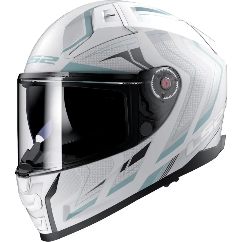 Casco LS2 FF811 Vector ll Alizer White/Silver