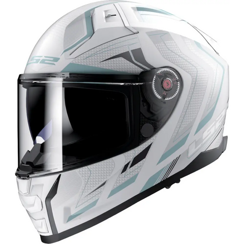 Casco LS2 FF811 Vector ll Alizer White/Silver