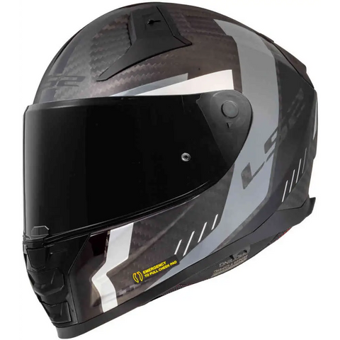 Casco LS2 FF811 Vector ll Carbon Grid Matt Carbon