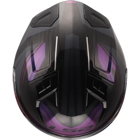 Casco LS2 FF811 Vector ll Carbon Savage Black/Purple
