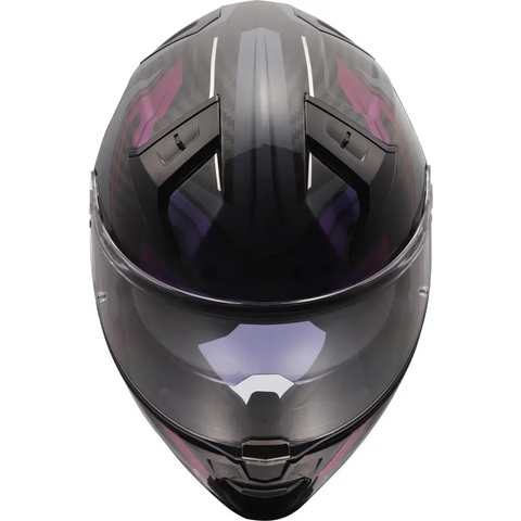 Casco LS2 FF811 Vector ll Carbon Savage Black/Purple