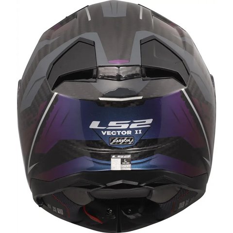 Casco LS2 FF811 Vector ll Carbon Savage Black/Purple