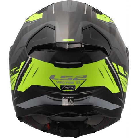 Casco LS2 FF811 Vector ll Carbon Savage Black/Yellow