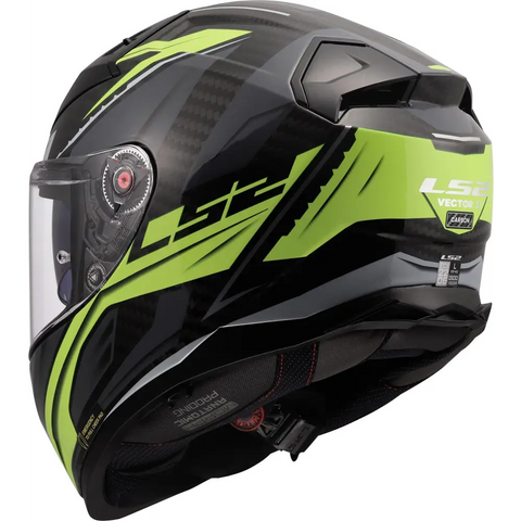 Casco LS2 FF811 Vector ll Carbon Savage Black/Yellow