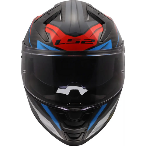 Casco LS2 FF811 Vector ll Carbon Savage White/Blue/Red