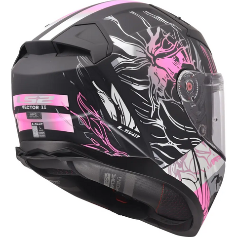 Casco LS2 FF811 Vector ll Darflo Black/Pink