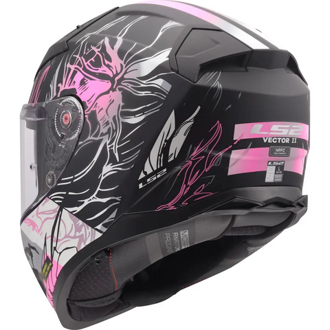 Casco LS2 FF811 Vector ll Darflo Black/Pink