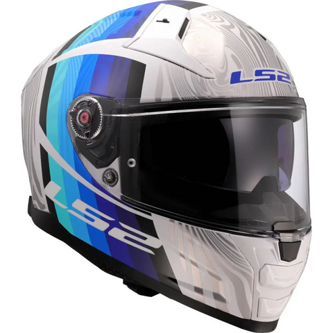 Casco LS2 FF811 Vector ll Freedom White/Blue