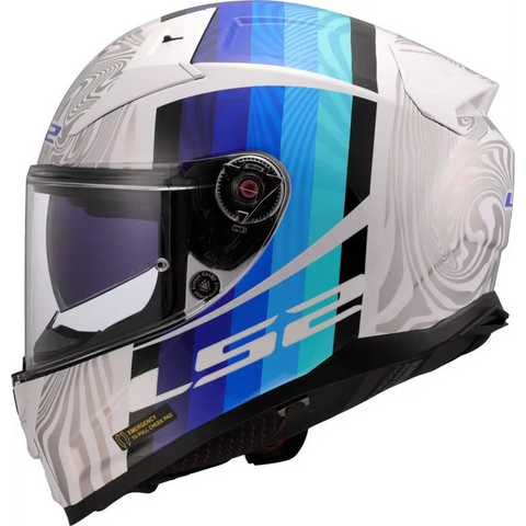 Casco LS2 FF811 Vector ll Freedom White/Blue