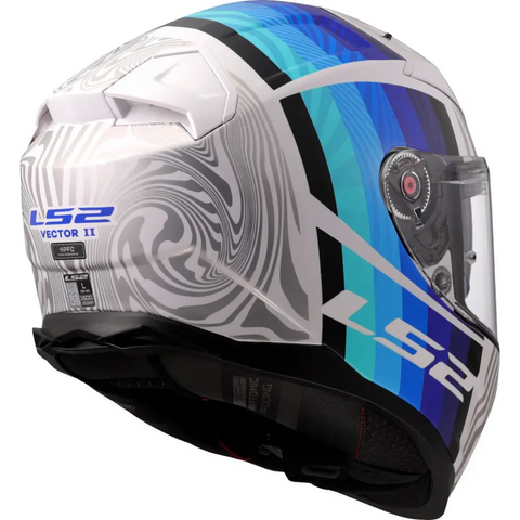 Casco LS2 FF811 Vector ll Freedom White/Blue