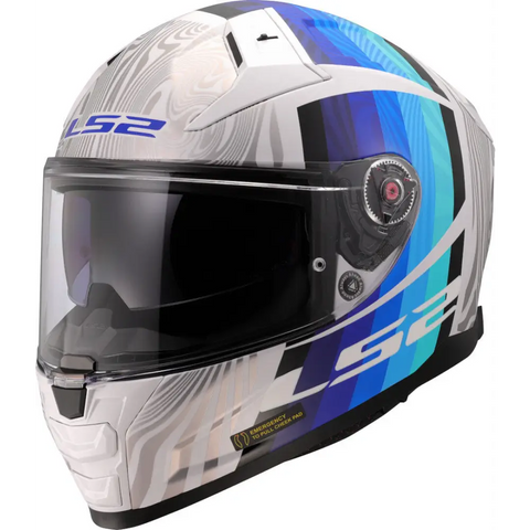 Casco LS2 FF811 Vector ll Freedom White/Blue