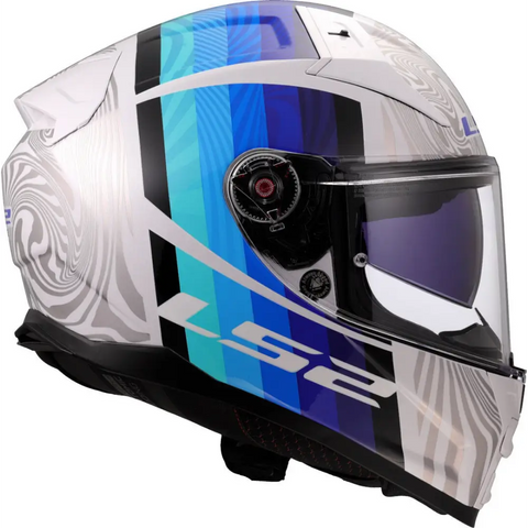 Casco LS2 FF811 Vector ll Freedom White/Blue