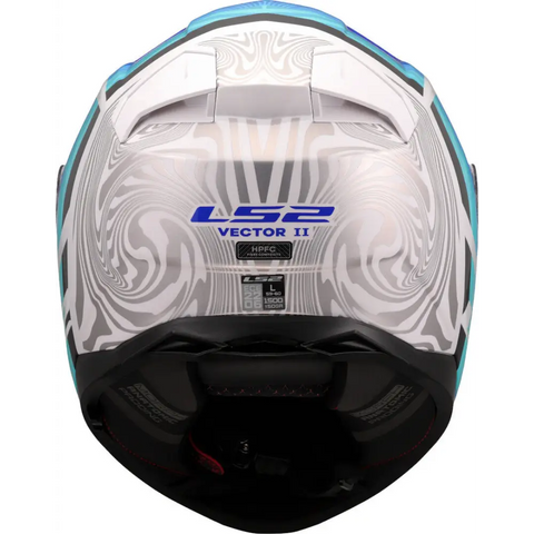Casco LS2 FF811 Vector ll Freedom White/Blue