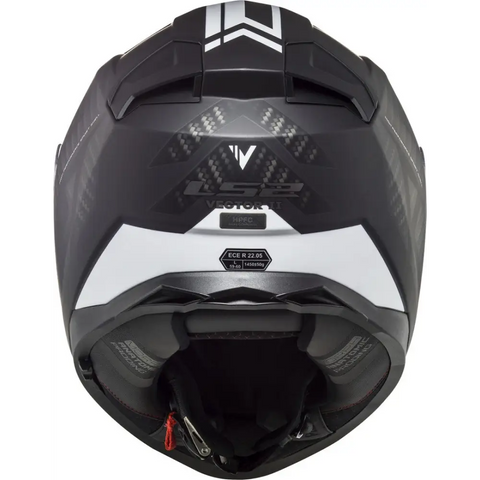 Casco LS2 FF811 Vector ll Splitter Black/White
